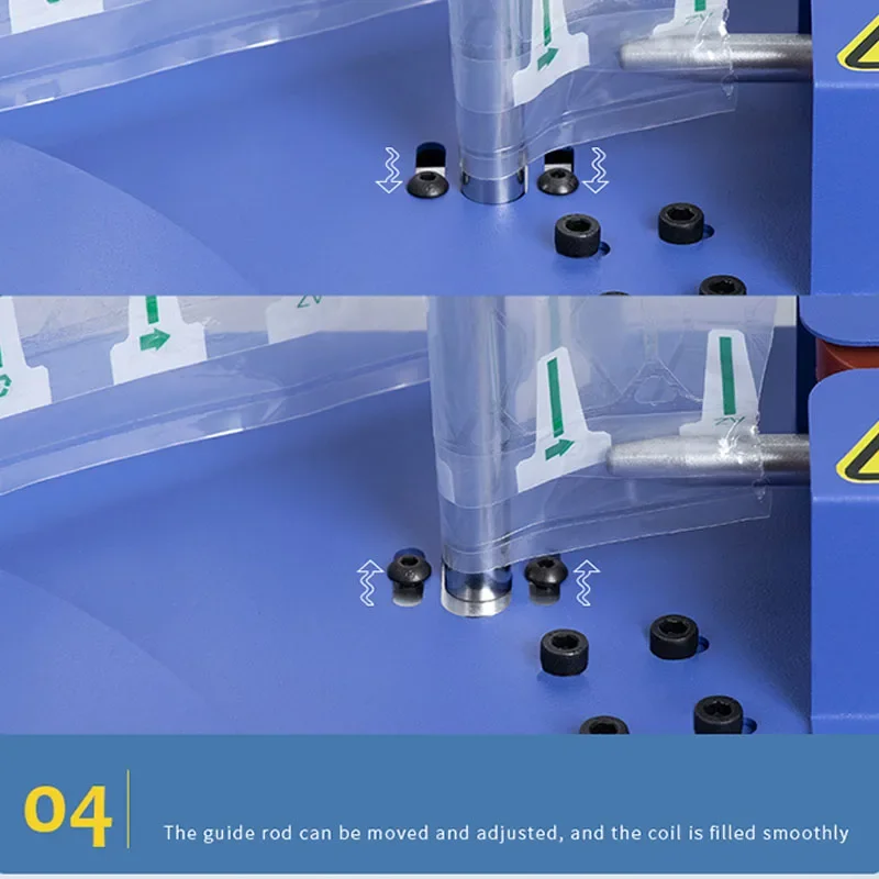 New Bubble Column Air Column Bag Coil Inflator Automatic Universal Milk Powder Red Wine Airbag Shockproof Packaging Inflator Mac