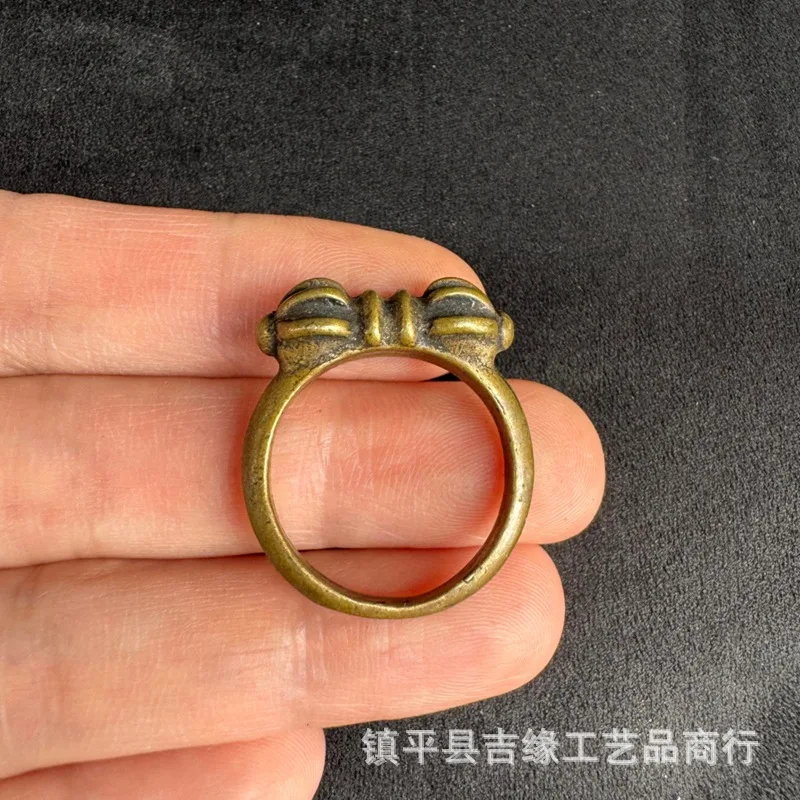 Brass Vajra Pestle for Men and Women Five-Pronged Tibetan Style