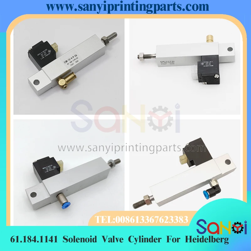 

Лучшее качество 61.184.1141 цилиндр электромагнитного клапана для Heidelberg XL105 CX102 CD102 SM102 детали печатной машины