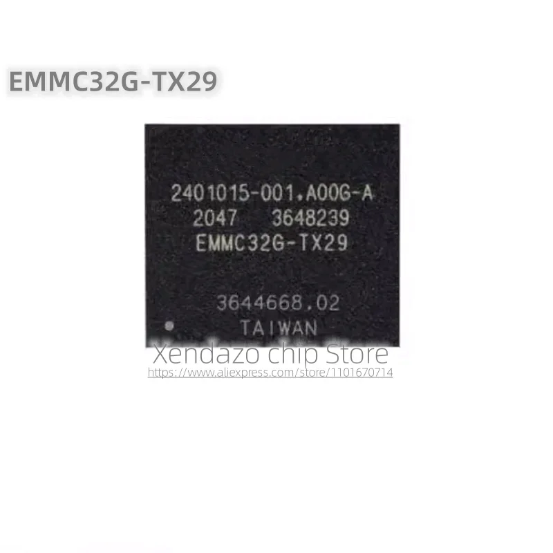1pcs/lot EMMC32G-TX29 EMMC32G FBGA153 package Original genuine EMMC 64GB Memory chip
