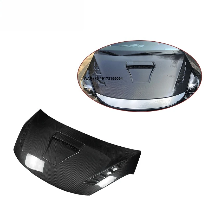 

2021-2022 for Fit Jazz GR9 High Quality Carbon Fiber SW Style Hood Engine Hoods Bonnet Cover Car Accessories Upgrade