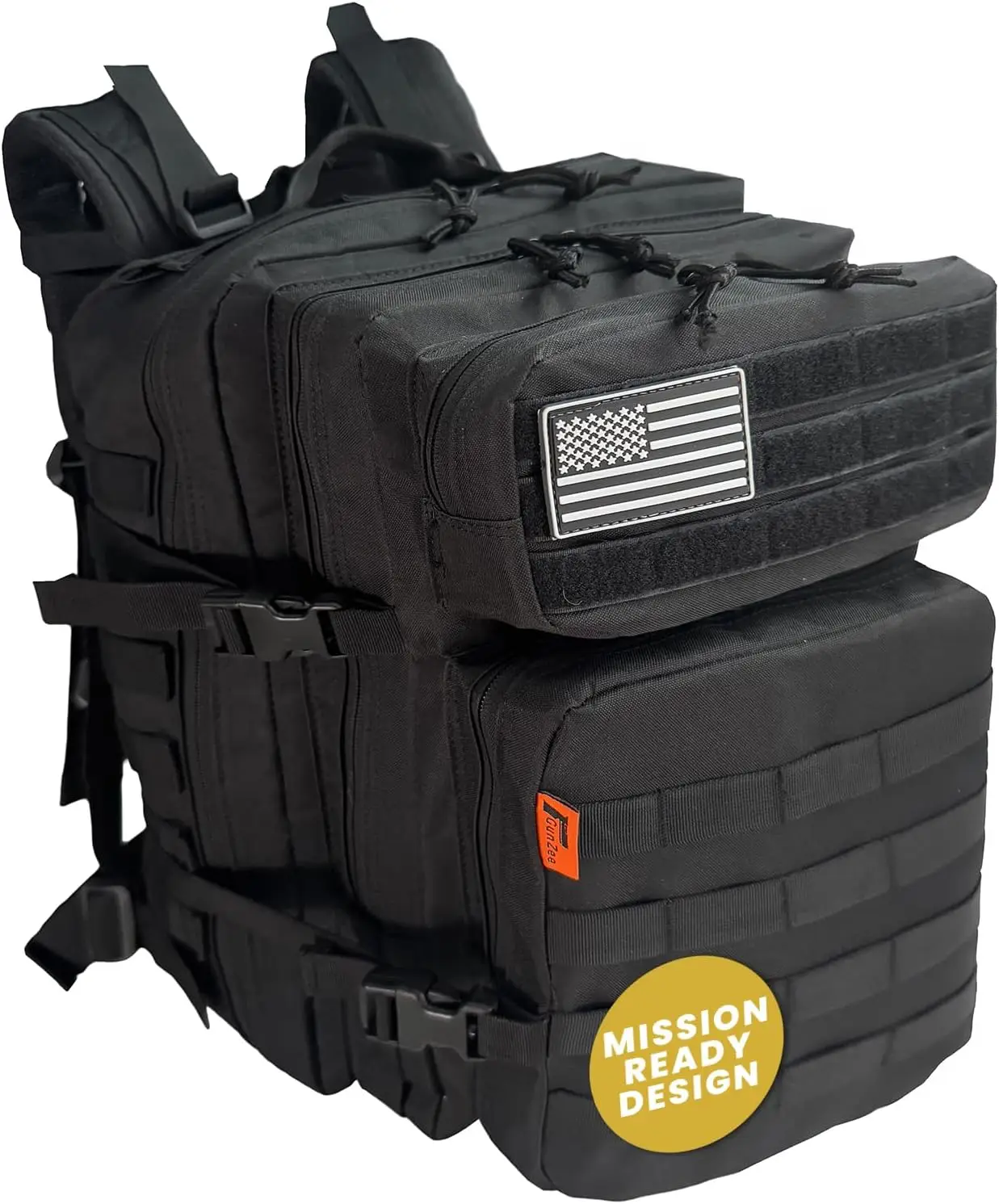 

Tactical Backpack 40L MOLLE-Compatible Bug-Out Bag for Travel, Camping, Hiking, Hunting, Fishing, Military Use