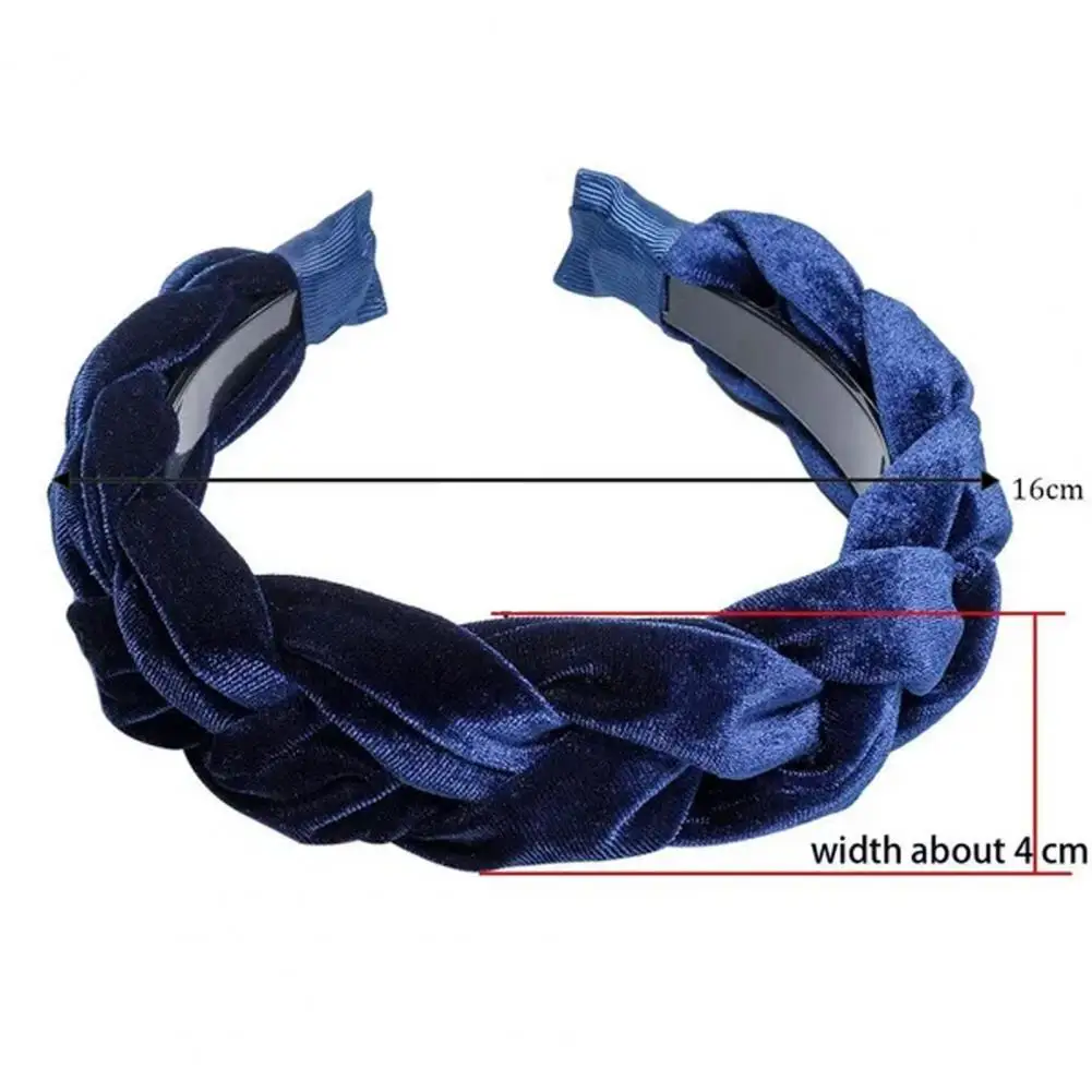Women Headband  Beautiful Wide Heightened Women Sponge Hair Clasp  Exquisite Hair Clasp