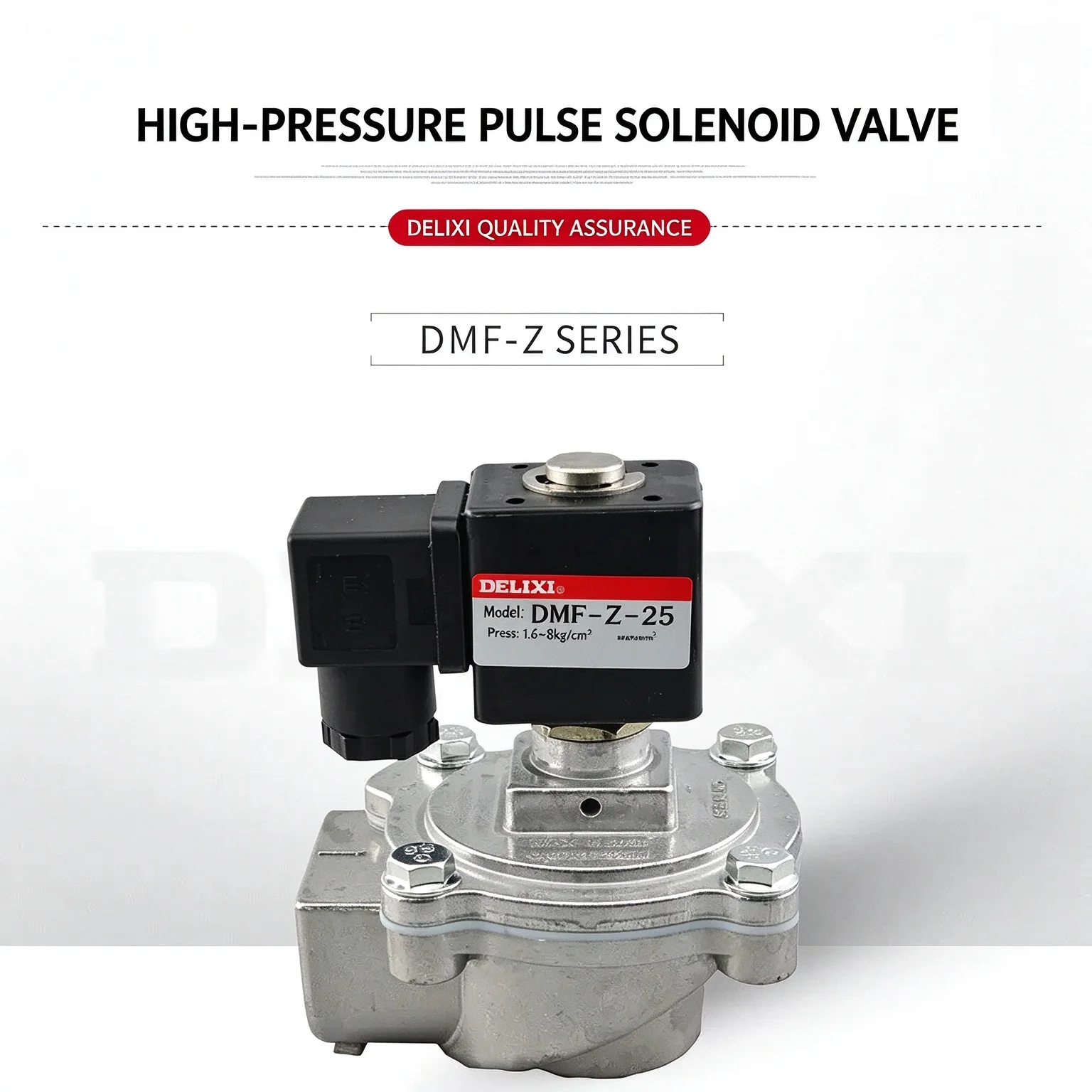 1 Inch Right-Angle Pneumatic Dust Collector DMF-Z Series with DC24V Solenoid Pulse Valve - Bag Type DMF-Z-20S/25/40/50J