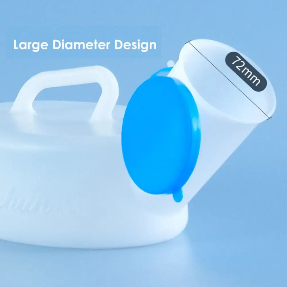 

1000ml Urinal Pee Bottle Outdoor Toilet with Seal Lid Urinal Potty Handle Design Toilet Aid Bottle Mobile Urinal Toilet Camping