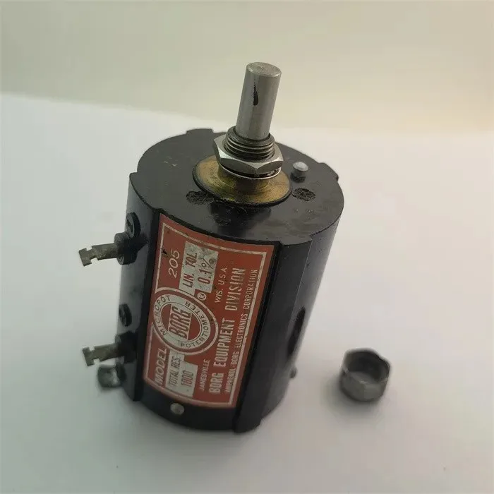 

Model 2051K 0.1% 10-turn multi-turn potentiometer, shaft diameter 6.4 mm