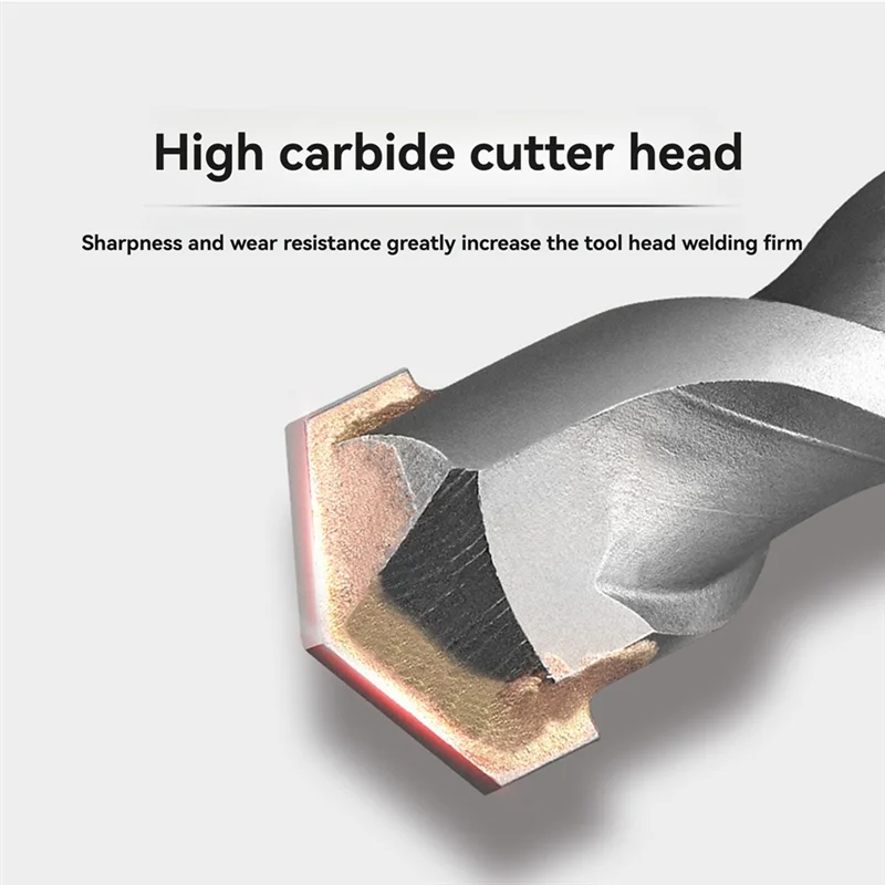 

ABUH-10PCS 6Mm 150Mm Eccentric Drill Bit Set For Glass Tile Wall Concrete Drilling Tool Drill Bit Set Tools