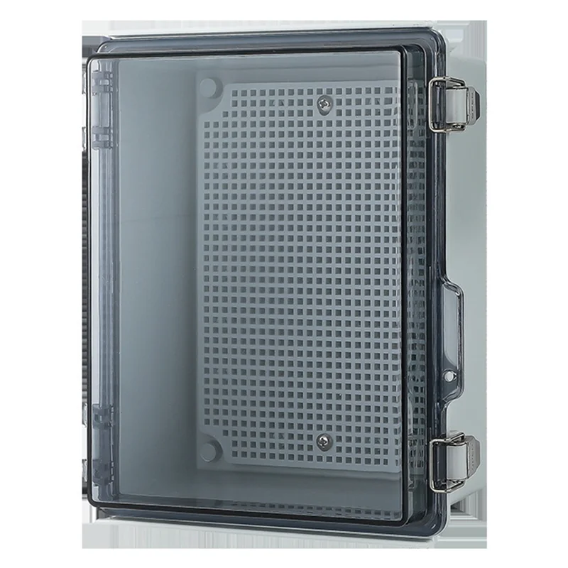 

ABRU-ABS Outdoor Waterproof Enclosure Juction Box IP66 Transparent Cover Power Distribution Electronic Instrument Case