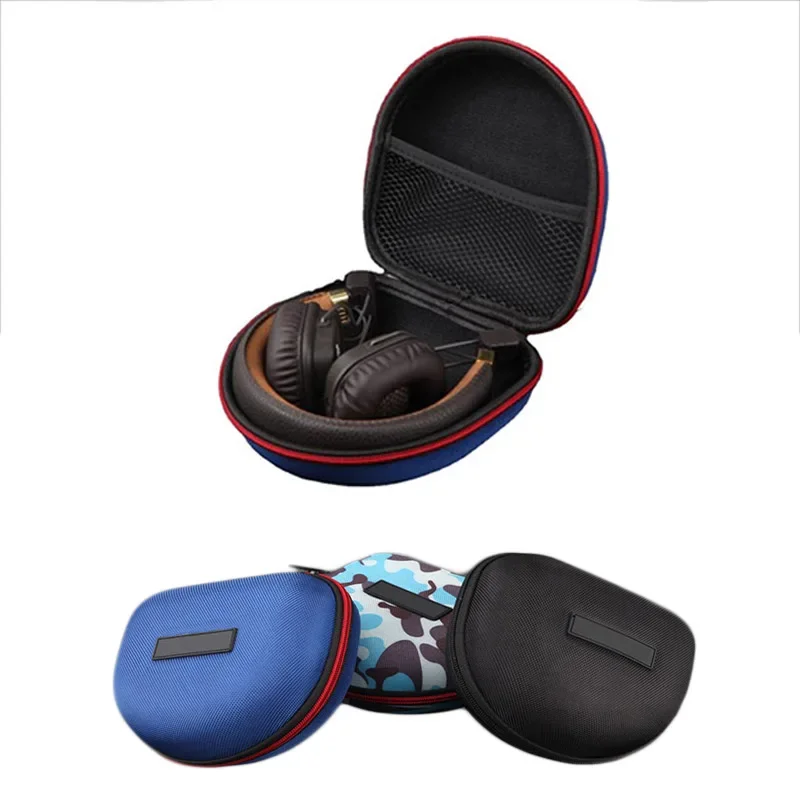 Shockproof EVA Headphone Case Portable Storage Headset Bag Earphone Accessories Zipper Box For Marshall Earphone