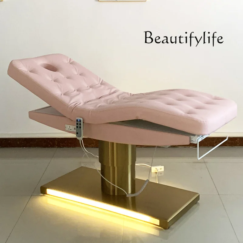 

Nordic Beauty Salon Special Electric Multi-Function Adjustable Massage Couch