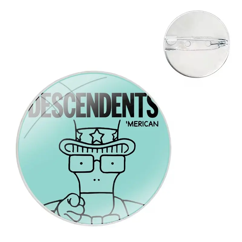 Pins Badge Metal Brooches For Clothes Backpack Decoration gift Descendents