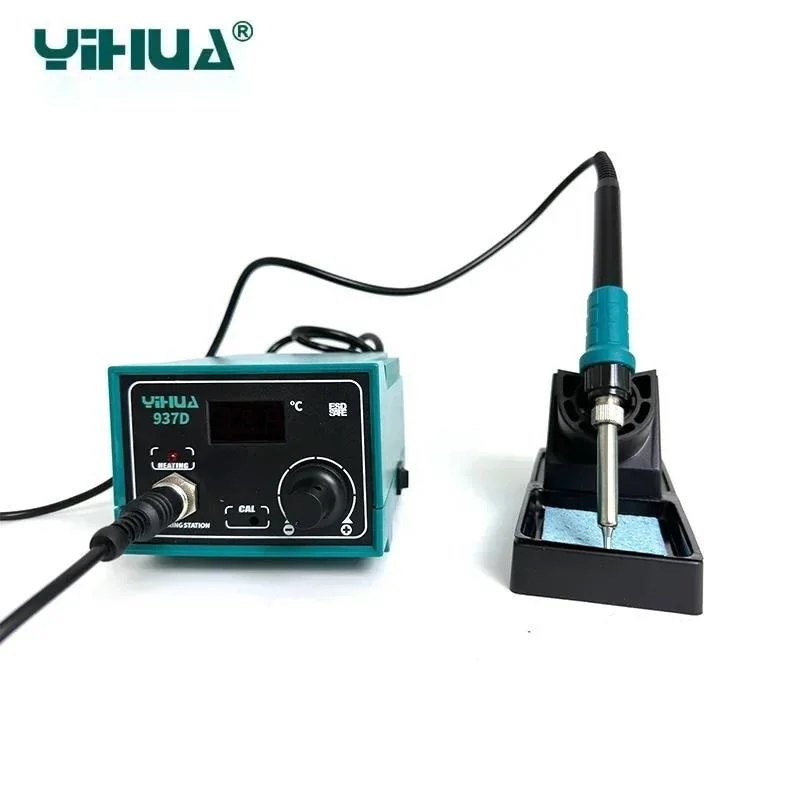 YIHUA 937D Soldering Station Temperature Control ESD Digital Rework Stations Tool for Mobile Phone PCB Welding Repair