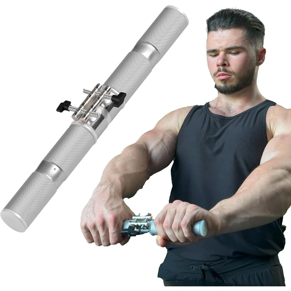 

Forearm Strengthener and Wrist, Comfortable Grip and A Durable Design Roller Perfect for Men and Women - Ideal for Hand, Wrist