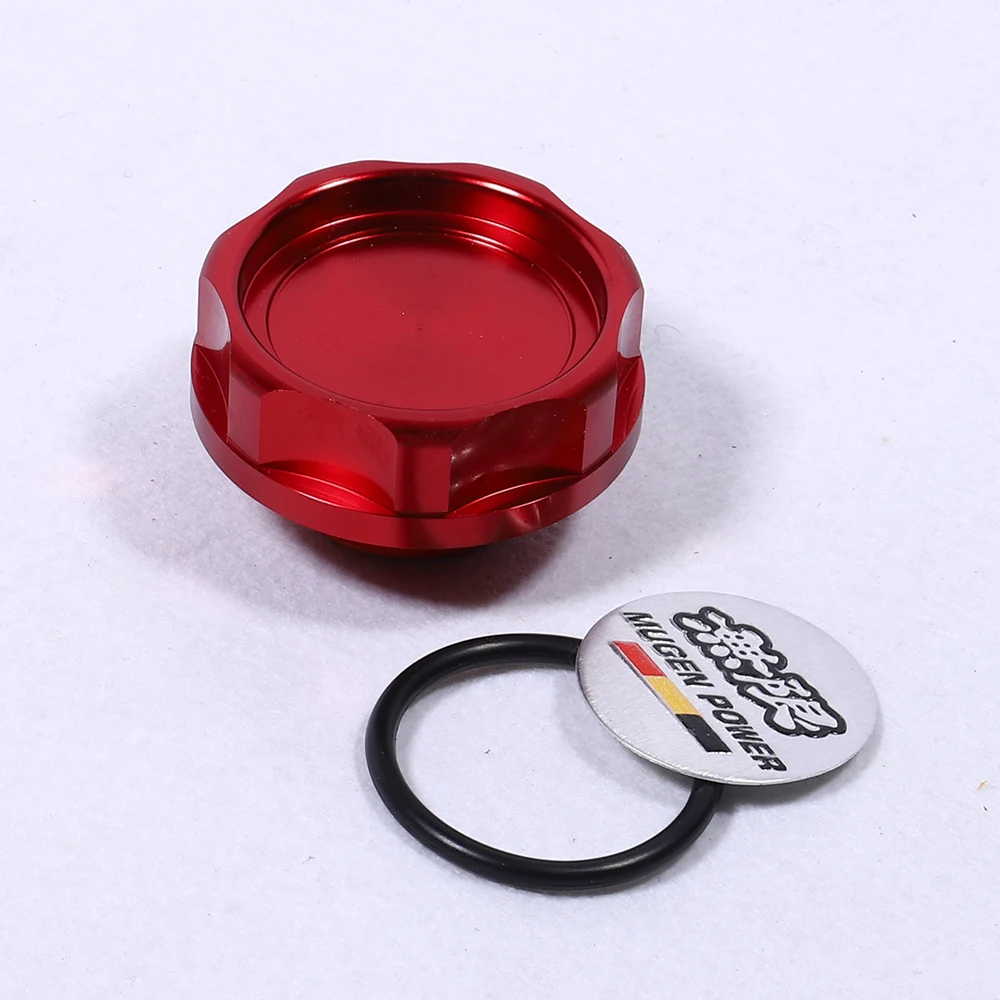 1pcs Car Oil Fuel Tank Cap Engine Filler Machine Oil Cover For Honda Civic D/B/H/K/F/L Series Mugen Cover