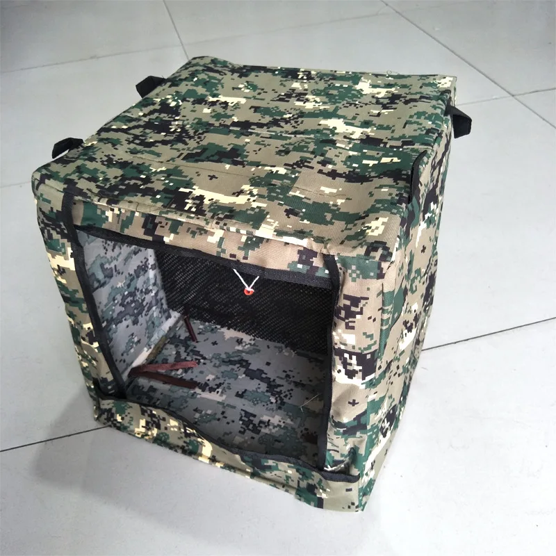 スリングショット射撃練習用ターゲット-40-40cm-迷彩柄射撃ターゲットボックス-初心者向け射撃サイレントボックス-スチールボール回収装置