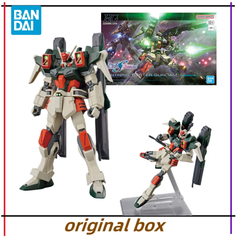 Bandai Figure Model HG SEED Lightning Buster GUNDAM ZGMF-103HD Anime Figures Toys Collectible Gift for Kids Genuine Brand New