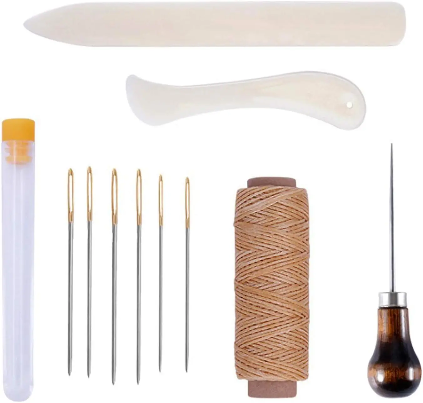 Complete Bookbinding Starter Kit with Tools and Thread