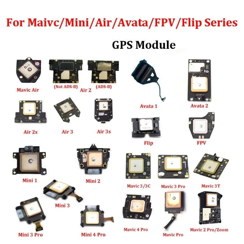 GPS-Modul für DJI Mavic/Mini/Air/Avata/FPV/Flip Series Ersatz-GPS-Komponente