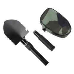 Outdoor Metal Detector Supporting Tools Gold Finder Shovel Military Folding Shovel Spade Emergency Garden Campiing Drop Shipping