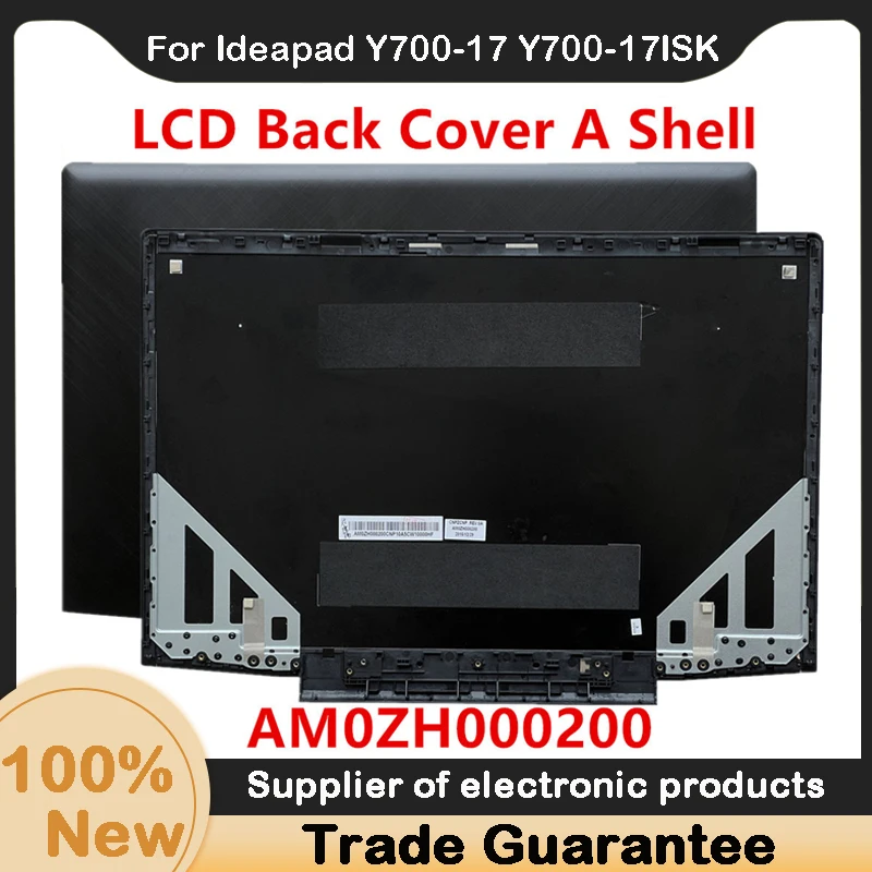 Tampa Traseira do Lcd para Lenovo Ideapad Tampa Superior Novo um Shell Am0zh000200 Y70017 Y700-17isk Laptop 173