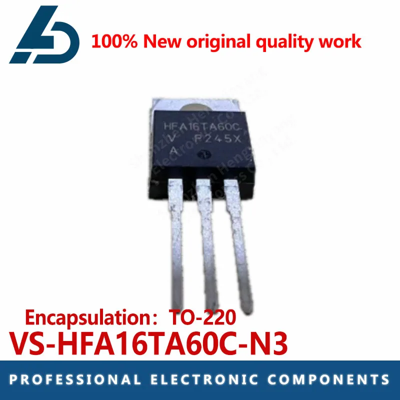 10PCS VS-HFA16TA60C-N3 diode TO-220 Voltage :600V Current :8A