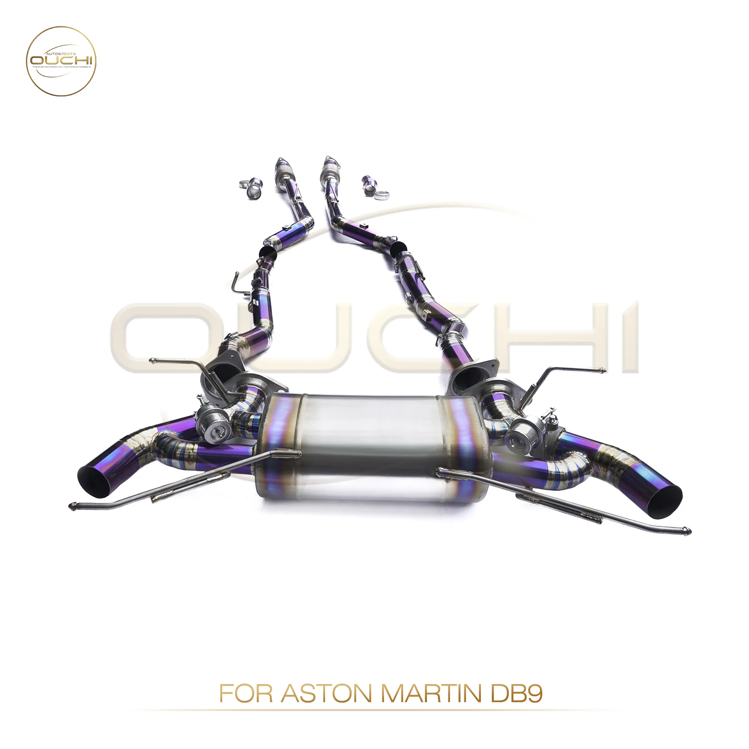 

Fast Shipping in 24 hours Catback for Aston Martin DB9 V12 OUCHI TC4 Exhaust Electronic Valve Muffler Good Heat Dissipation