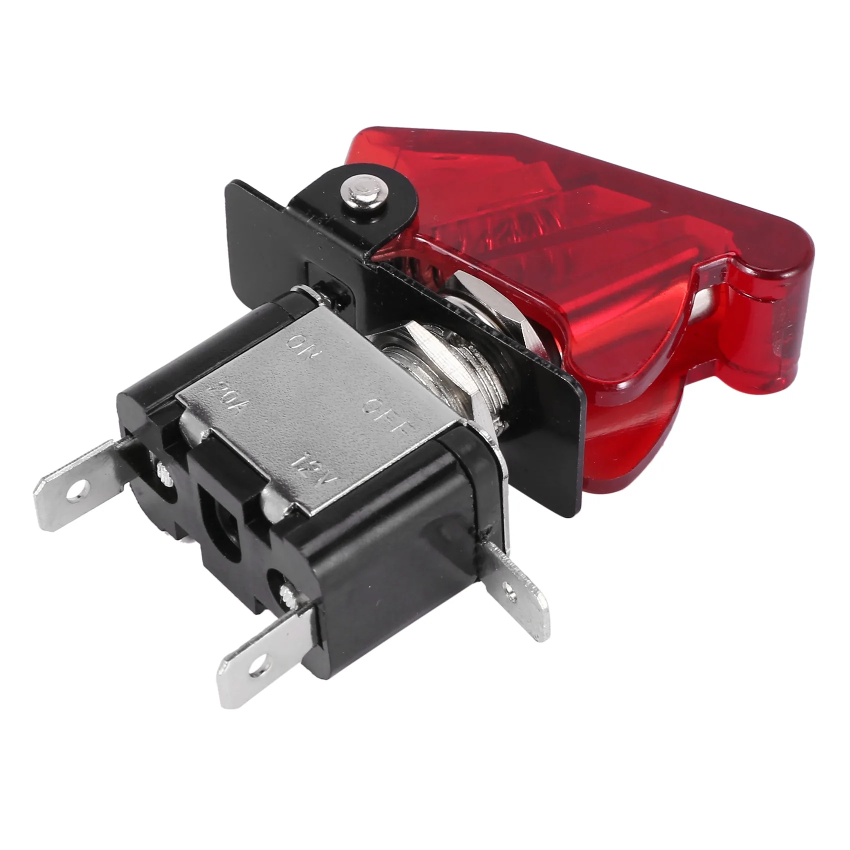 Toggle Rocker Switch Control, luz LED, ligado, desligado, 2 pinos, tampa do caminhão do carro, 12V, 20A