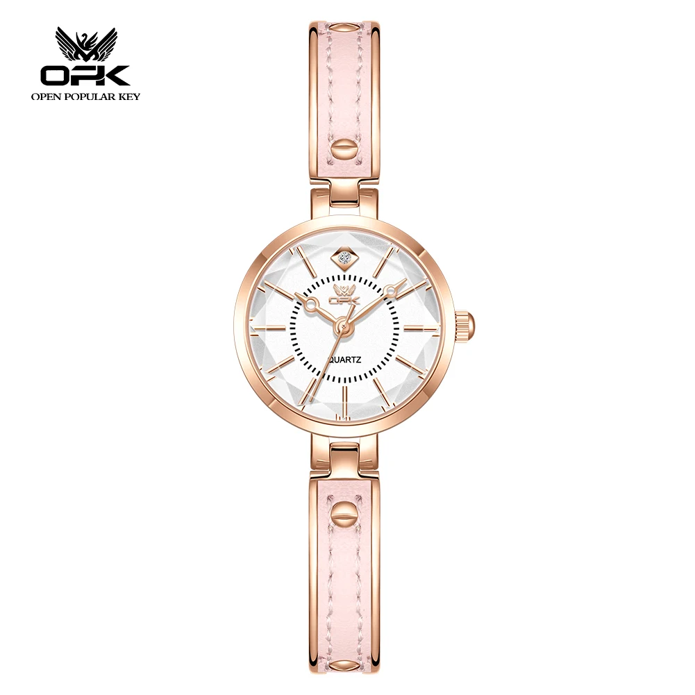

OPK Brand Watches Are Fashionable, Luxurious, Compact, Steel Strap, Waterproof Quartz Watch, Women's Watch 6089