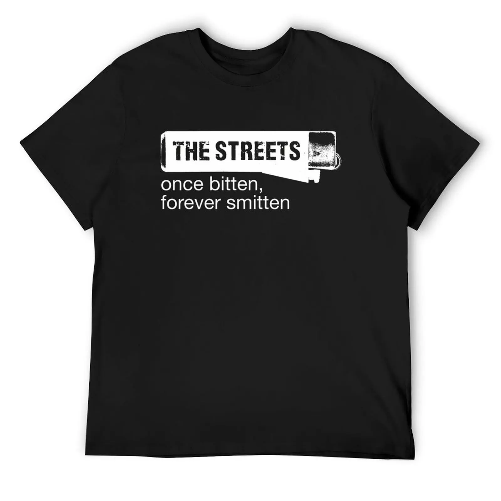 

The Streets Original Pirate Material Once Bitten Forever Smitten T-Shirt plus sizes men t shirts high quality
