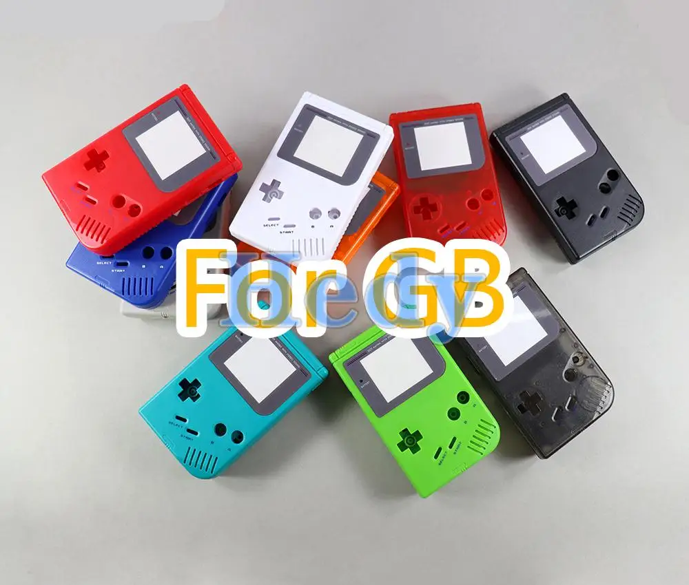 

12sets High Quality New Shell Case For Gameboy GB DMG-01 GBO Classic Game Console Shell for Gameboy GB With Buttons