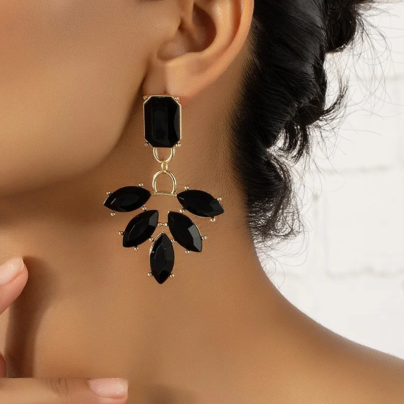 Geometric Earrings For Women Simple Temperament Personality Design Ear Accessories Holiday Party Gift Fashion Jewelry CE286
