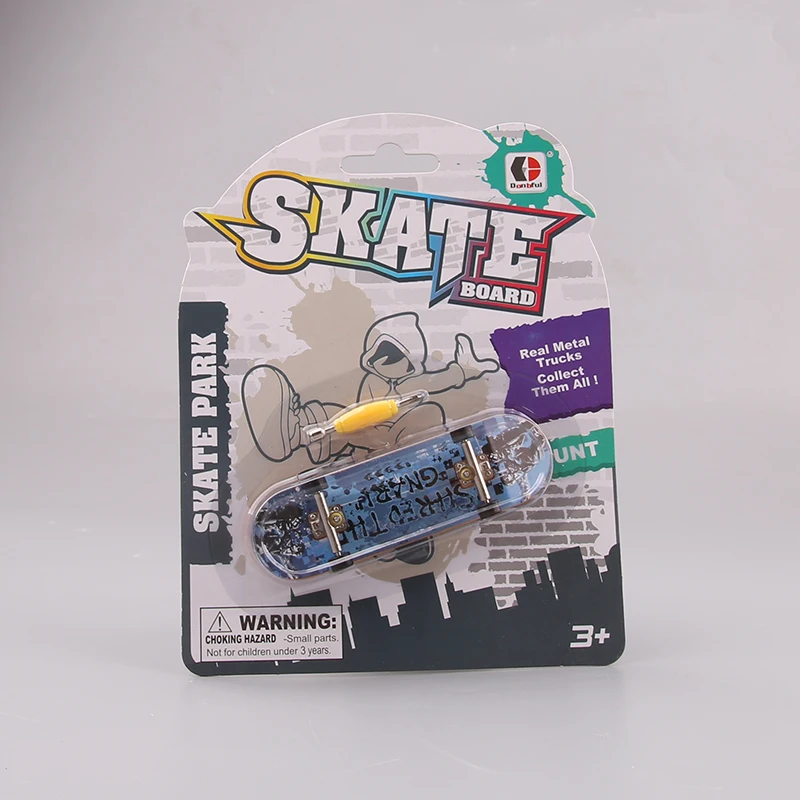 

New 9.5cm Professional Big Finger Skateboards Skate Deck Stunt Skateboard Tabletop Toys Compatible With TECHDECK Size