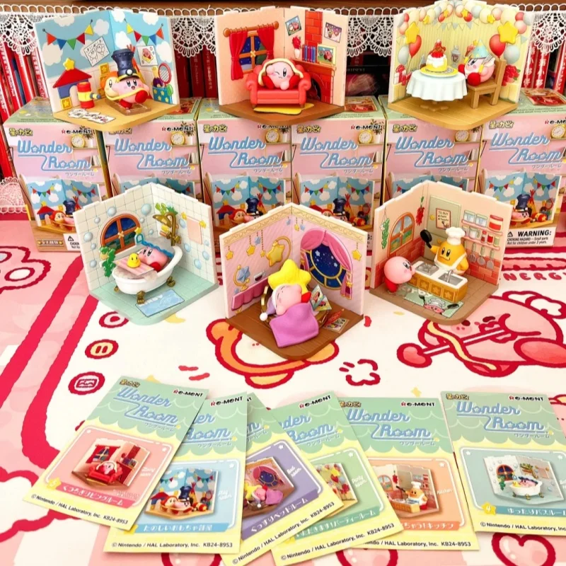 

Hot Sale Original Re-Ment Wonder Room Waddle Dee Play Kitchen Party Bath Living Bed Cute Blind Box Figure Toy Girl Birthday Gift