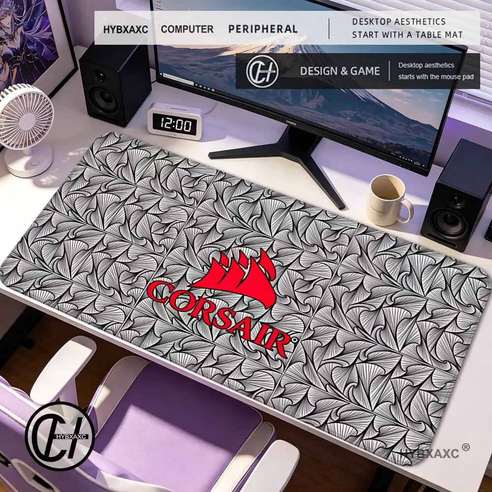 

HYBXAXC Comtuper Mouse Cartoon Pad Gamer Mousepad Mouse Mat Natural Rubber Desk Rug PC Desk Mats Design