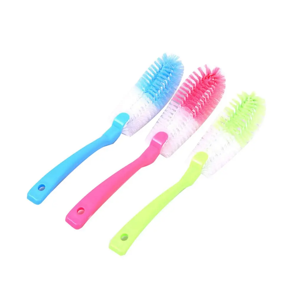 Long Handle Bottle Brush Cleaner Cup Dish Pot Bottom Scrubber Cleaning Washing Brushes Washer for Water Bottles Tea Cups Glass