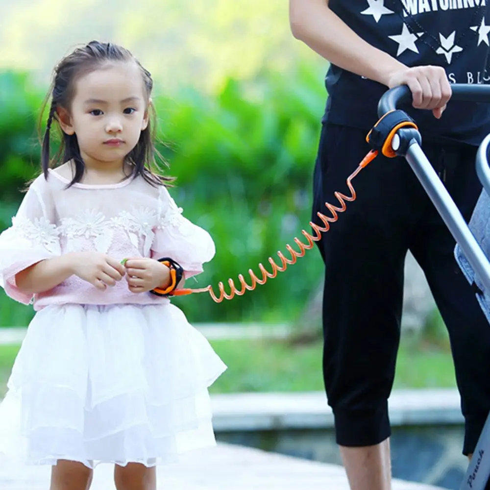 กิจกรรมอุปกรณ์เสริมสายจูงเด็กวัยหัดเดิน Baby Walkers เข็มขัดเชือกดึงเด็กสายรัดเด็ก Anti-Lost WRIST Link BAND