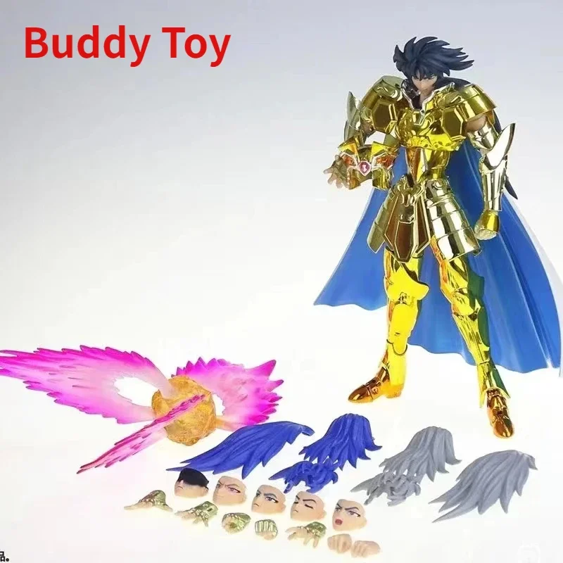 In Stock CS Model Saint Seiya Cloth Myth EX Gemini Saga with Galaxian Explosion Gold Knights of Zodiac Metal Armor Action Figure