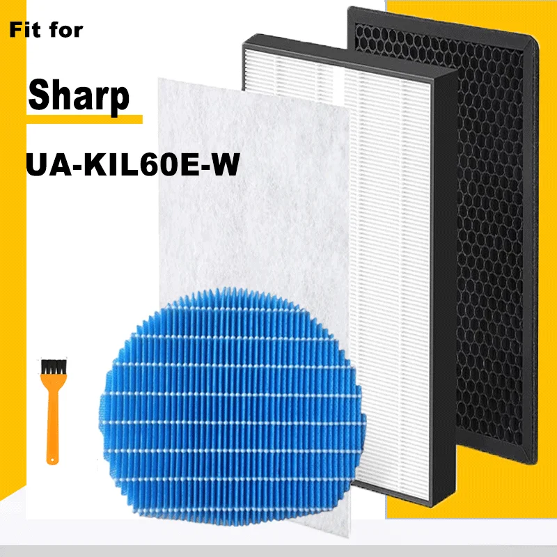 HEPA filter UZ-HD6HF Carbon filter UZ-HD6DF for Sharp Air Purifier UA-KIL60E-W