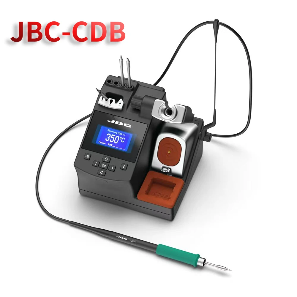 Stazione di saldatura professionale per saldatore JBC CDB T245 Maniglia per apparecchiature di saldatura elettroniche per strumenti di saldatura di