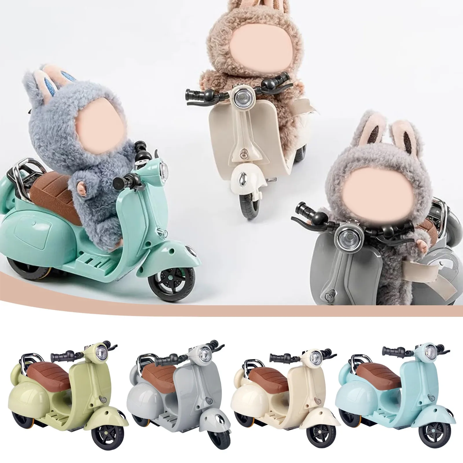 Simulation Electric Bicycle Collection 360 Degree Rotating Mini Motorcycle Vehicle Toy Stunt Moto Toys For Kids Birthday Gift