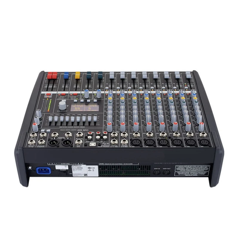 professional CMS600-3 CMS 600-3 Compact 8 input channel mixing system Intuitive mixer from Dynacord for performent dj stage