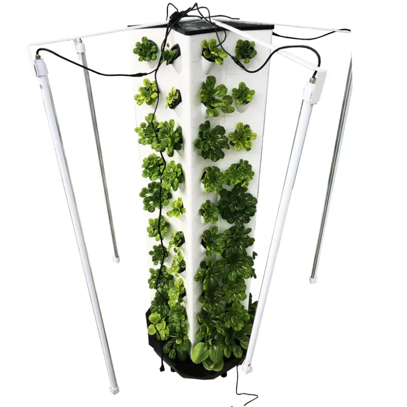 

Greenhouse Indoor Plant Vertical Tower Growing Systems Column Hydroponic Aeroponic Planting System