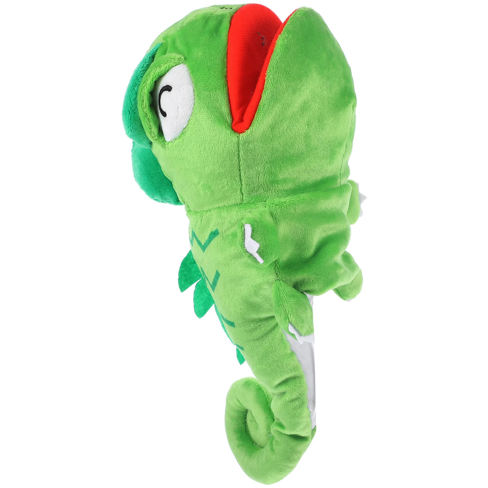 Lizard Hand Puppet Pretend Play Toy Plush Animal Reptile Movable Mouth Rabbit Finger Communication Toddler Cotton Comfortable