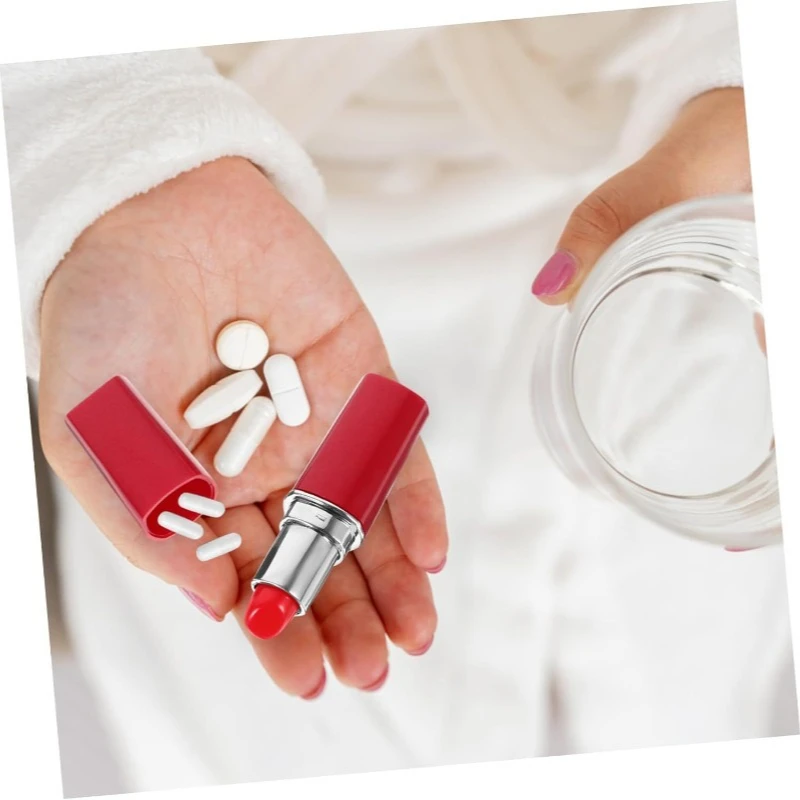 

Hidden Fake Lipstick Storage Box Multifunctional Household Plastic Hidden Portable Cash Box Drug Storage Device