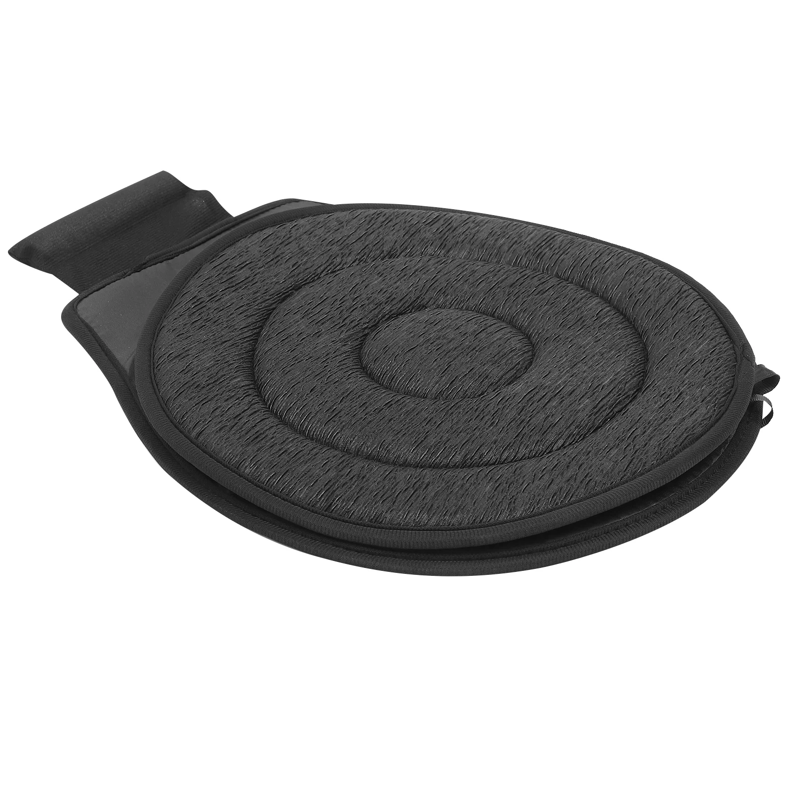 Swivel Cushion Assistant Portable Rotary Mats Revolving Car Seat Pleated Fabric for Driver