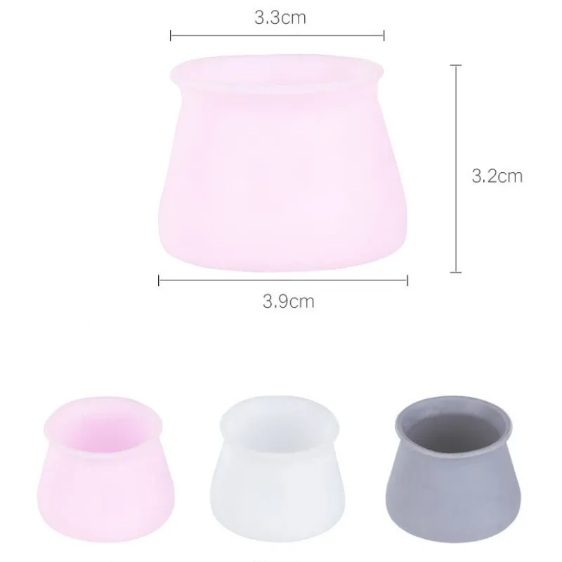 20Pcs Silicone Chair Leg Cover Non-slip Furniture Feet Caps Noise Reduce Desk Table Foot Protector Pad Safely Mat for Home Decor