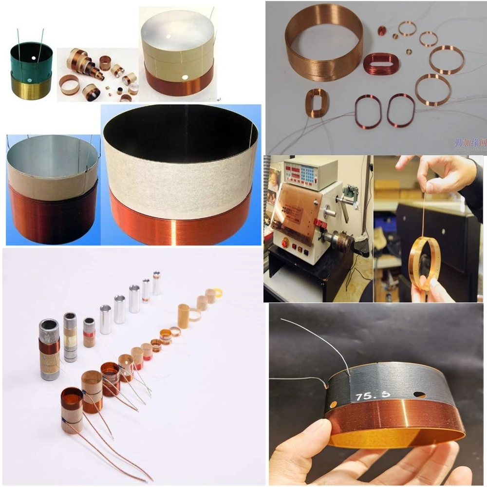 Factory OEM Self-bonding Wire Paper Tube Mould Kit For Voice Trumpet Loudspeaker Box Use Coil Winding Machine LY-860 Use 1 1.5 2