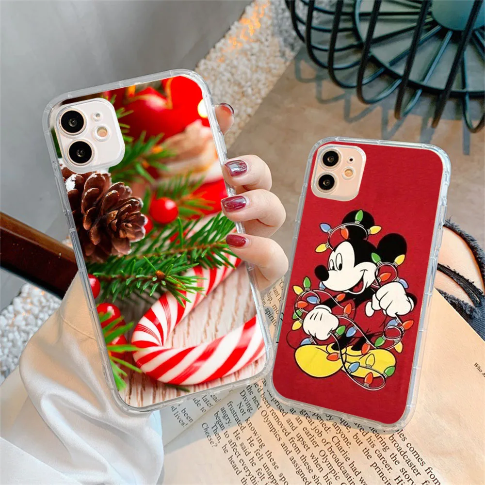 ZY29 Christmas Clear Case for LG VELVET G8 ThinQ G8X K62 K42 K61 K52 K92 Q61 Q60 Q52 V40 V50 V60 THINQ5