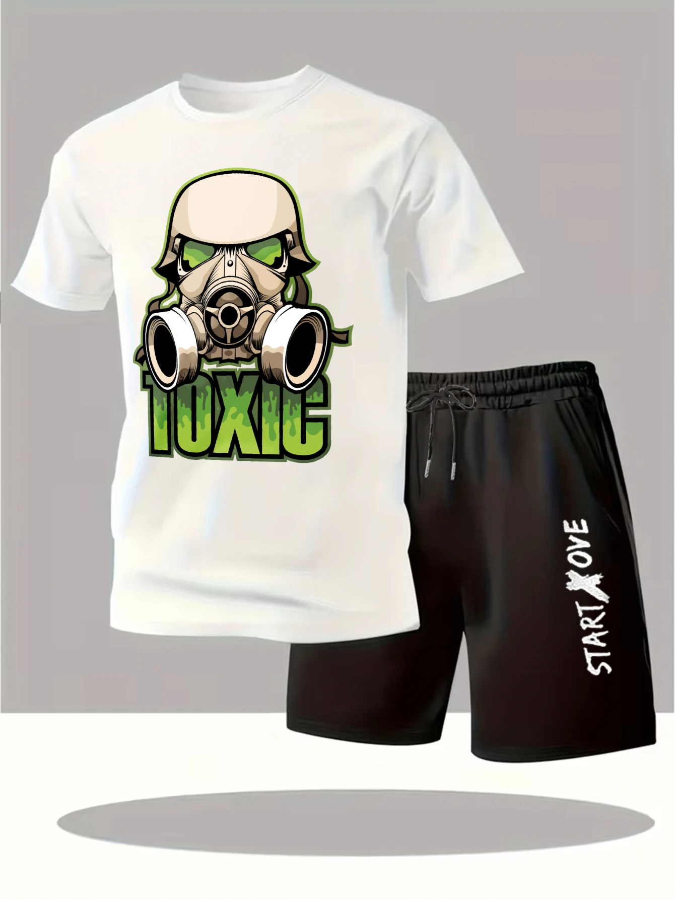 Men's sets 2025 New Fashion Tracksuit men Printed men's Tracksuit set sweat suit Short sleeve Graphic clothing set sets for men