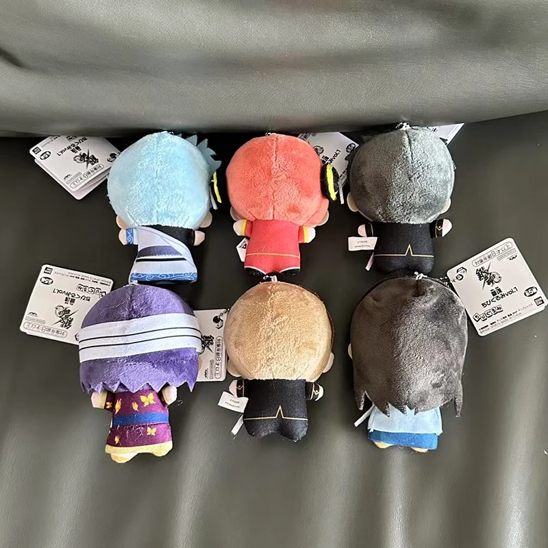 10 سنتيمتر أنيمي جينتاما جينتوكي شينباتشي Kawaii Q نسخة أفخم دمية حقيبة سلسلة مفاتيح قلادة ديكور لعبة هدية #2